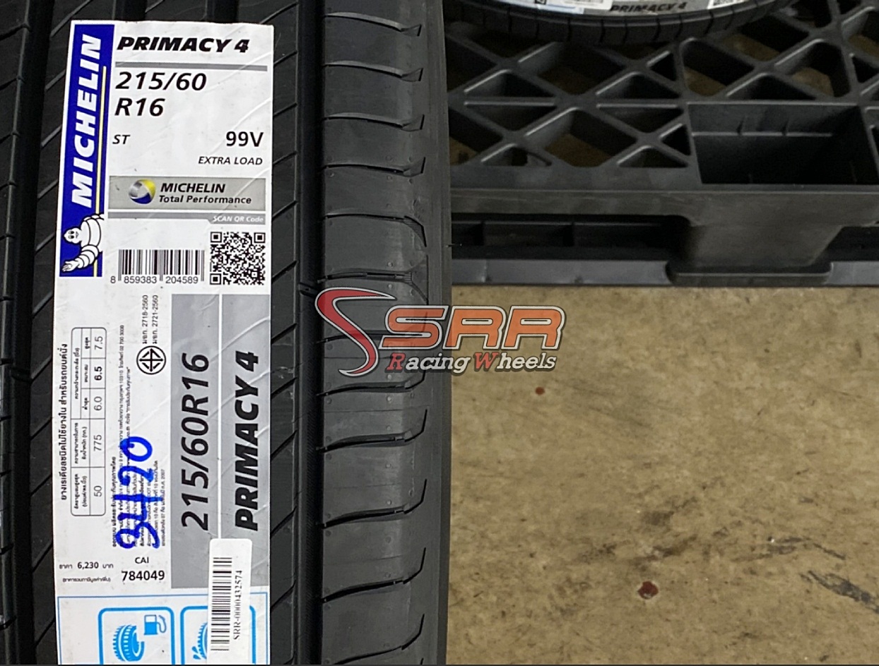 MICHELIN PRIMACY 4 215/60R16 ยางใหม่ ราคาพิเศษ