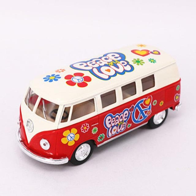 1962 Volkswagen Classical Bus โมเดลรถเหล็ก รถโฟล์คตู้ (ปลีก-ส่ง)