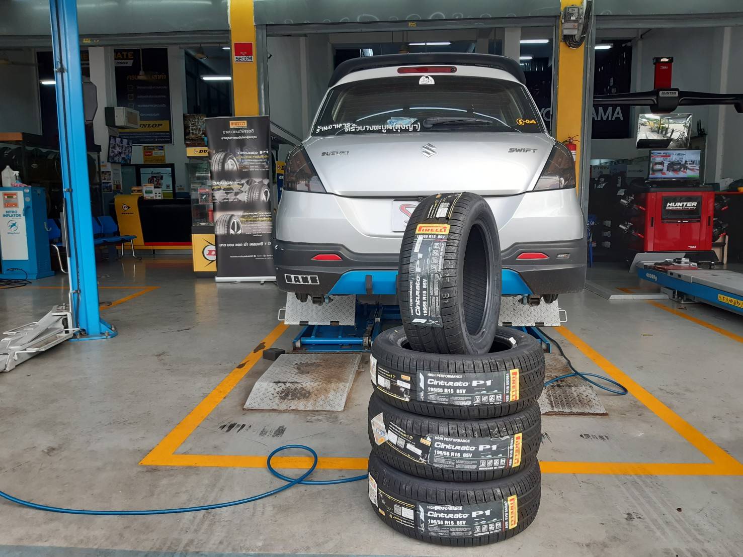 PIRELLI CINTURATO P1 195/55R15 ยางปี19 ลดราคาพิเศษ