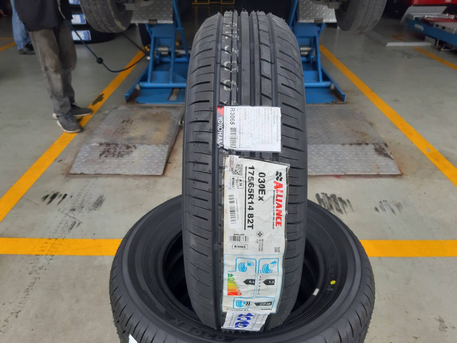 YOKOHAMA ALLIANCE 030Ex 175/65R14 ยางญี่ปุ่นปี20 ลดราคาพิเศษ