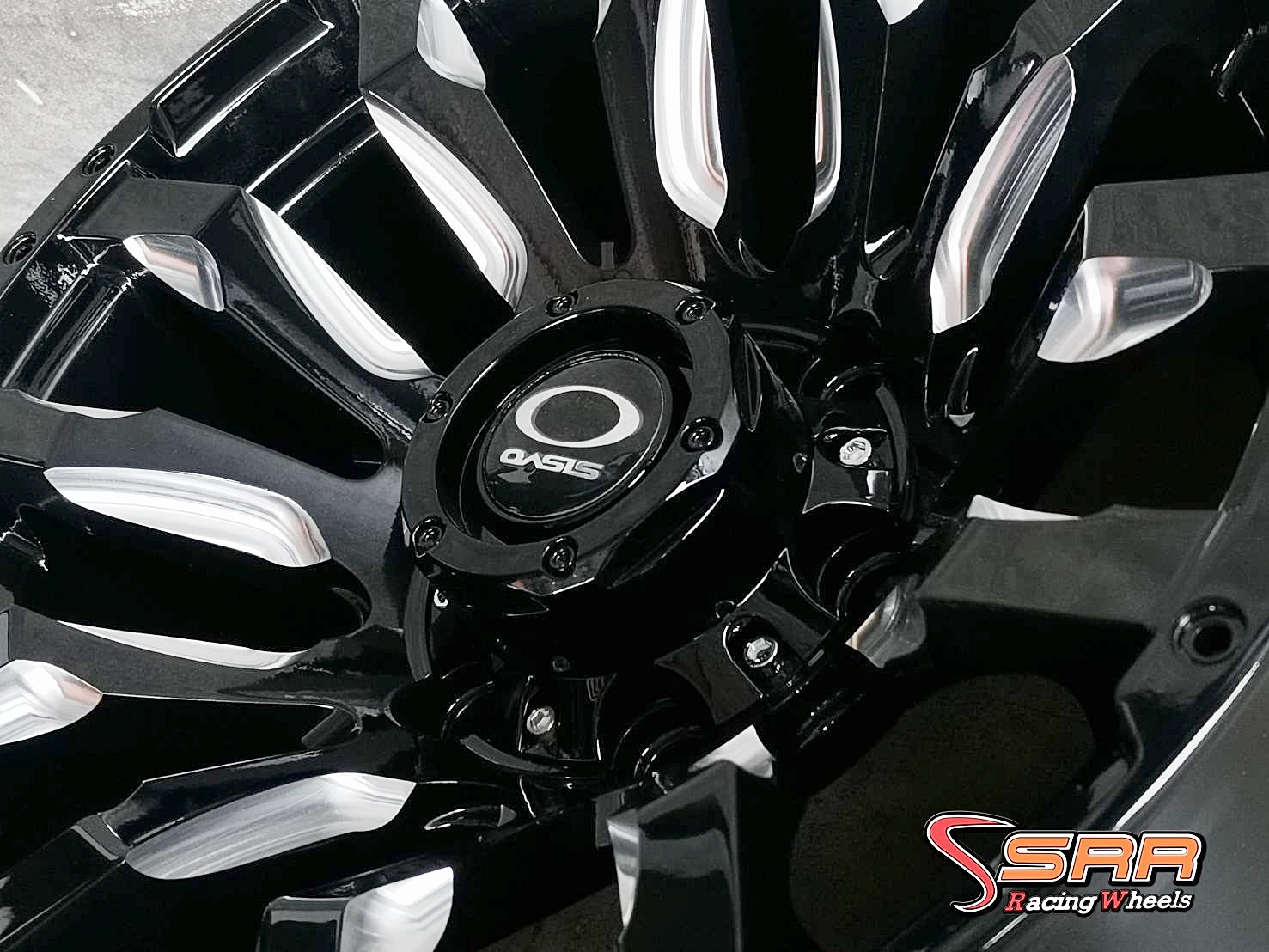 OASIS MARVEL-26S ขอบ16 6H139.7 ET0 BLACK+MILLING ราคาพิเศษ