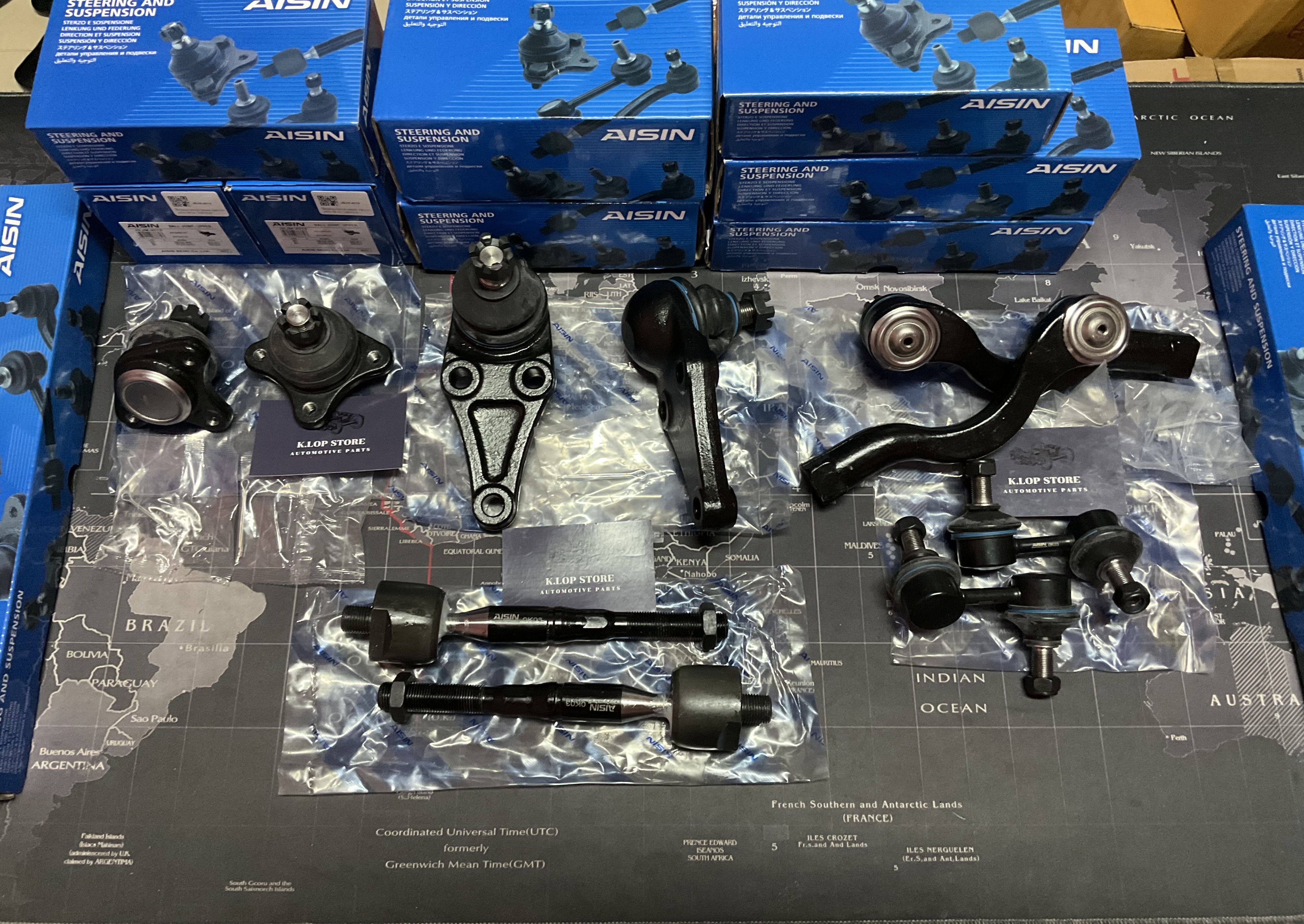 ชุดลูกหมาก AISIN : TRITON 4WD 2005-2014, TRITION PLUS 2005-2014, PAJERO SPORT 2005-2014