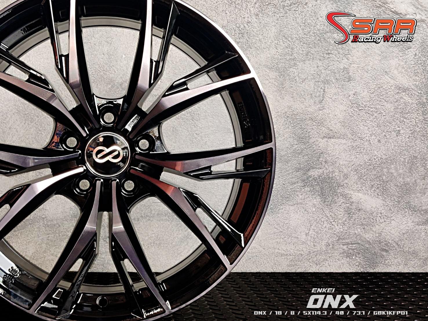 ENKEI ONX ขอบ18 5x114.3 ET40 GBK1KFPD1 ราคาพิเศษ