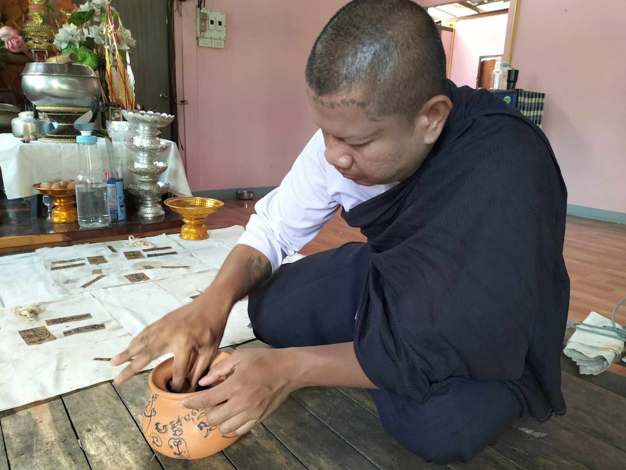 วัวธนูอาคม (โกบาสนาเตะ) อาจารย์เขมร