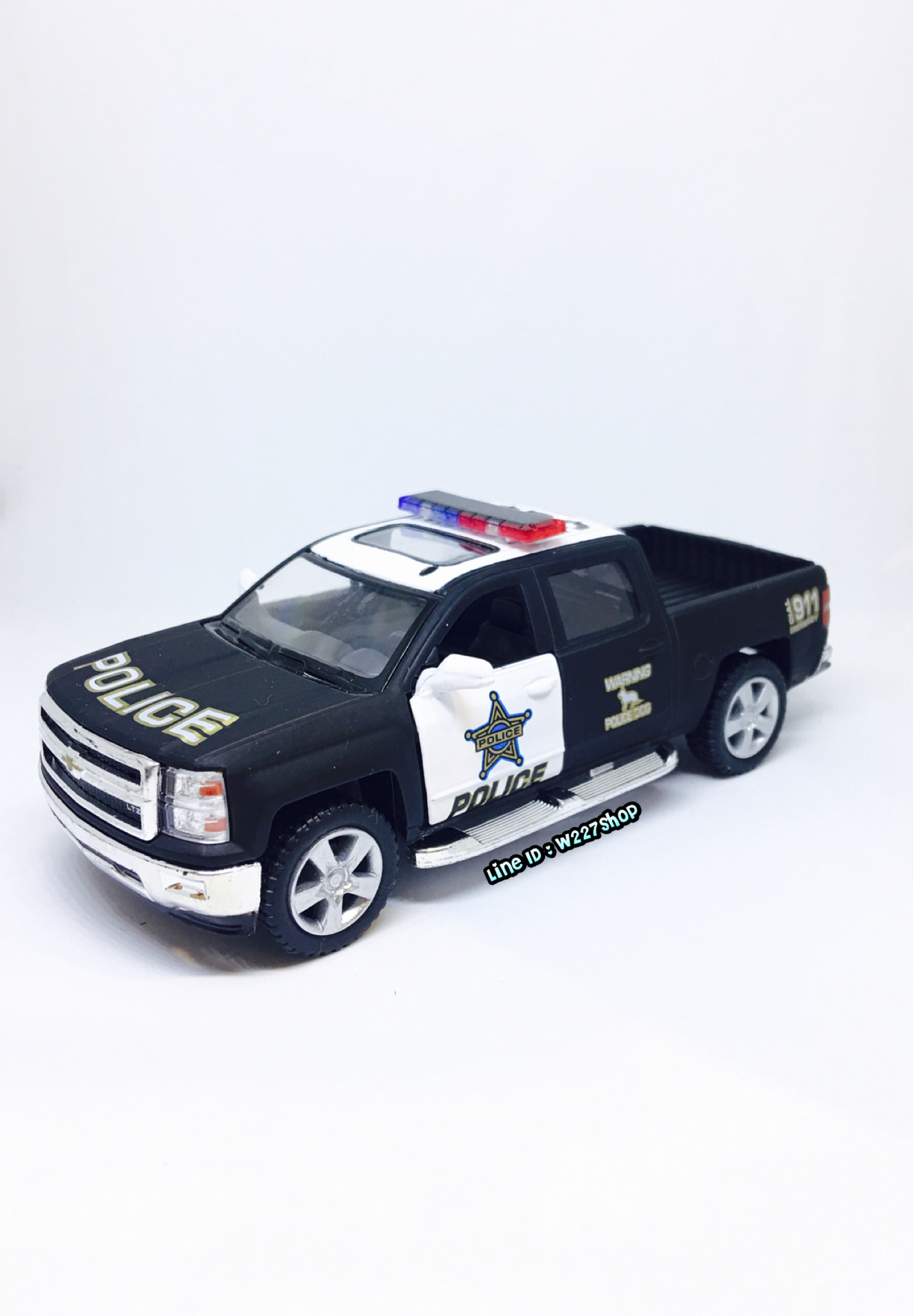 โมเดลรถเหล็ก รถตำรวจ (ปลีก-ส่ง)