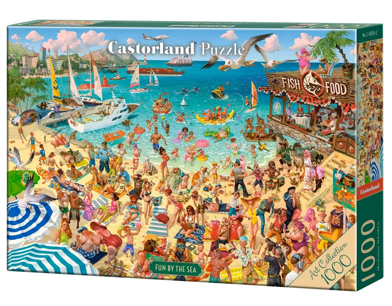 Castorland - Fun by the Sea by Waldemar Kazak 1000 pcs.