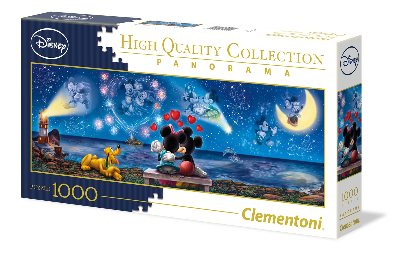 Clementoni - Disney : Mickey & Minnie (Panorama) 1000 pcs.