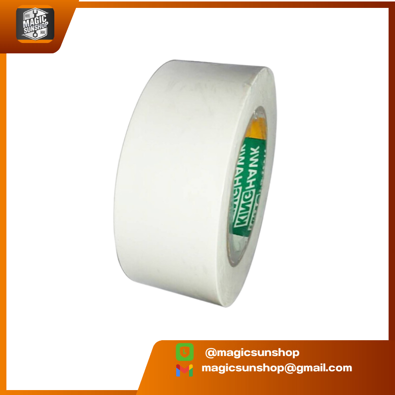 905864 KINGHAWK เทปตีเส้นพื้น PVC FLOOR MASKING TAPE 2นิ้ว สีขาว 48 mm x 33 mt ขาว