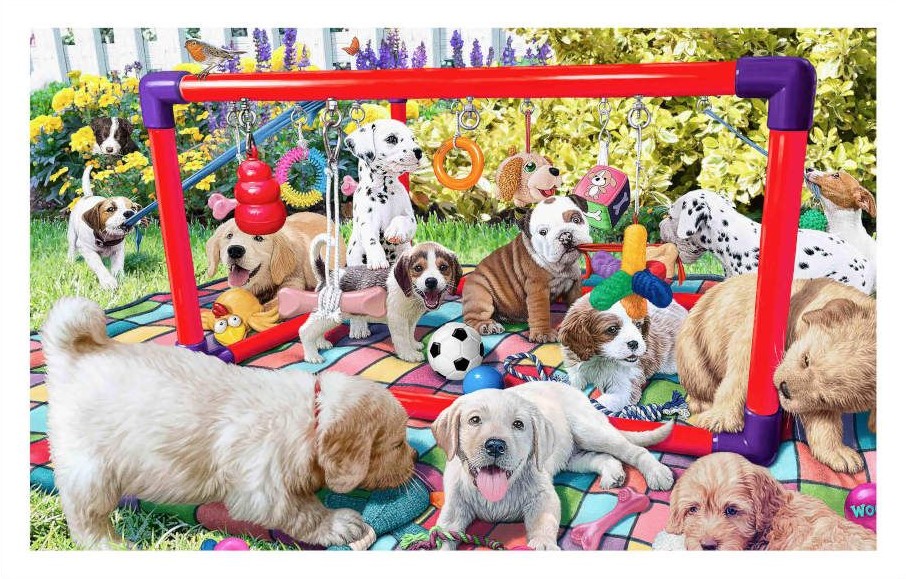 Pintoo - Puppies Playground / Steve Read 1000 pcs.