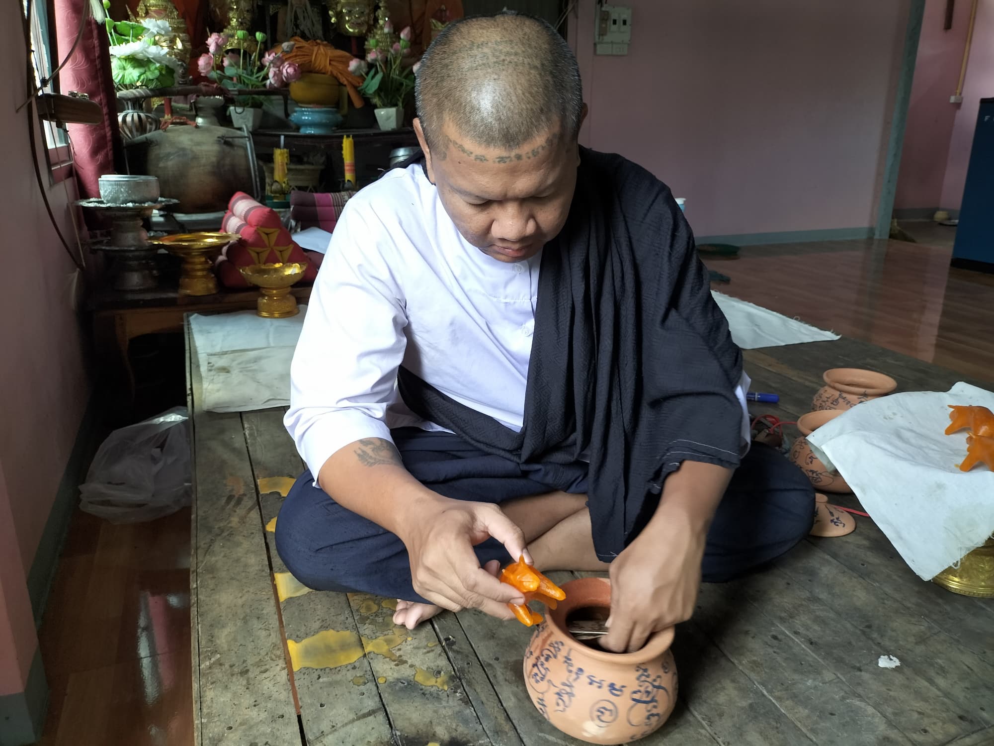 วัวธนูอาคม (โกบาสนาเตะ) อาจารย์เขมร