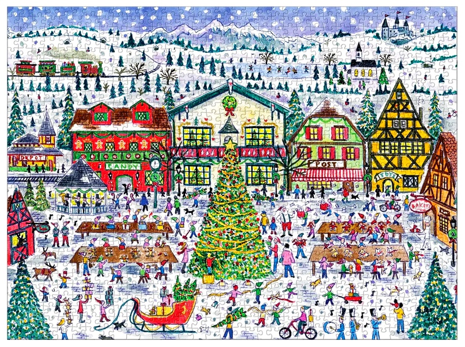 Galison - Santa's Village by Michael Storrings 1000 pcs.