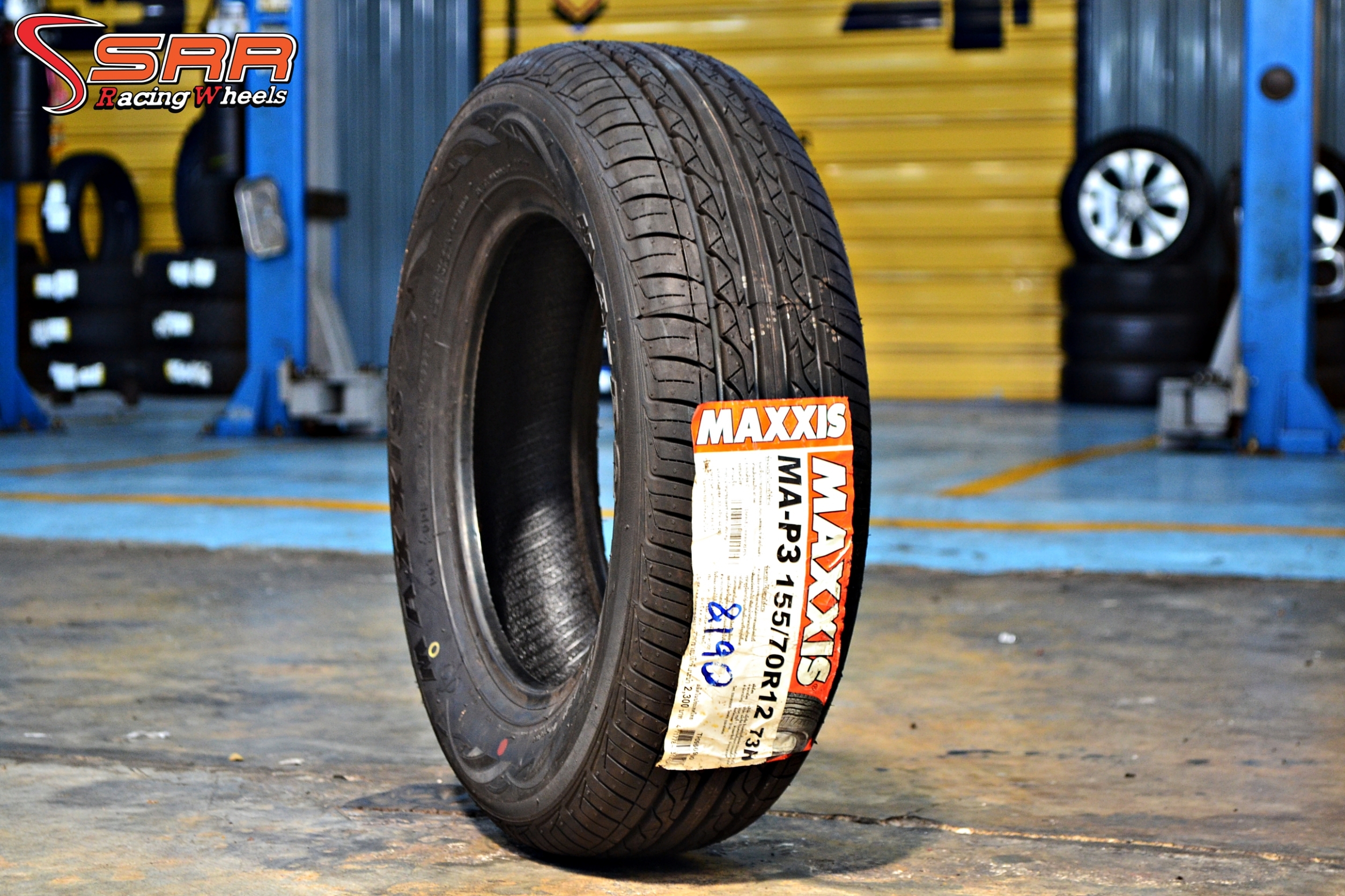 MAXXIS MA-P3 155/70R12 ยางไซส์เล็ก เส้นละ 1,150 บาท