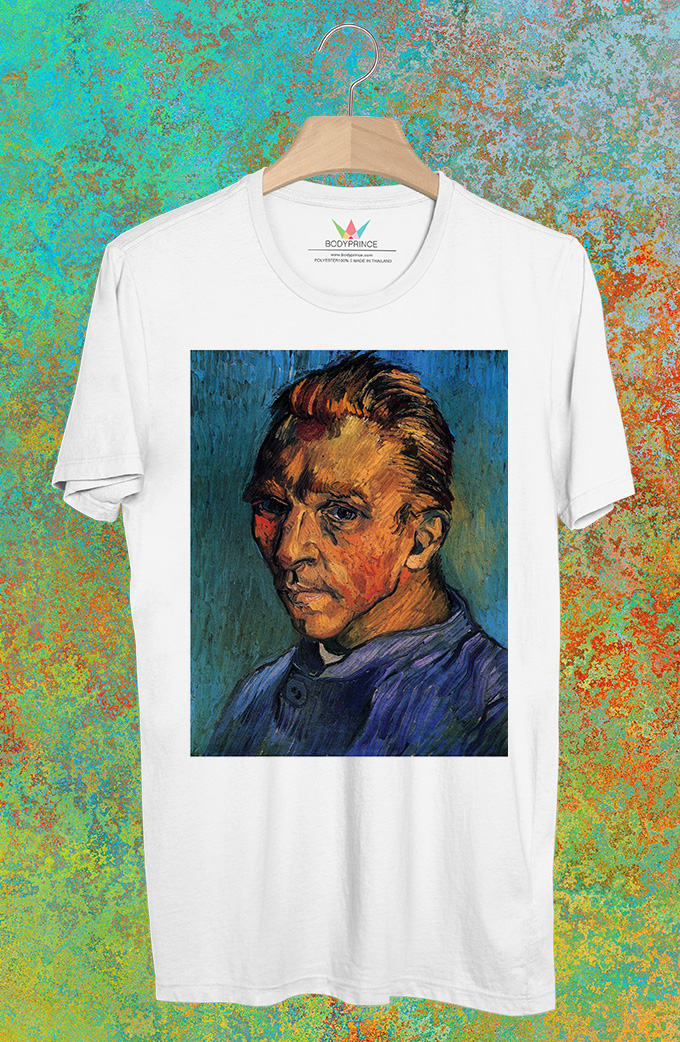BP694 เสื้อยืด Vincent Van Gogh Self Portrait #2