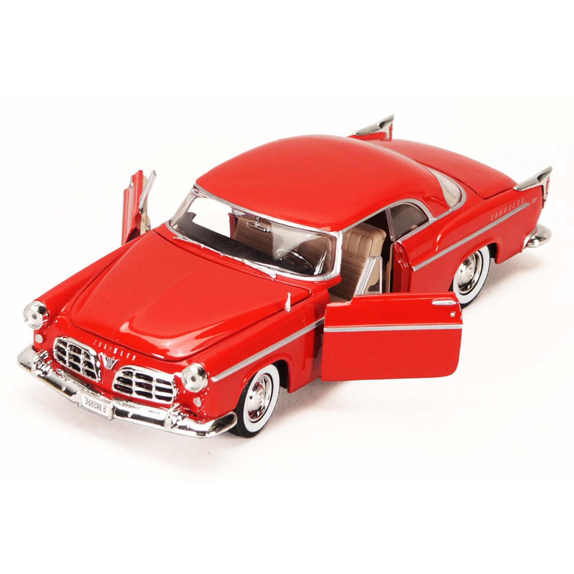 1955 Chrysler c300 Scale 1:24 โมเดลรถเหล็ก (ปลีก-ส่ง)