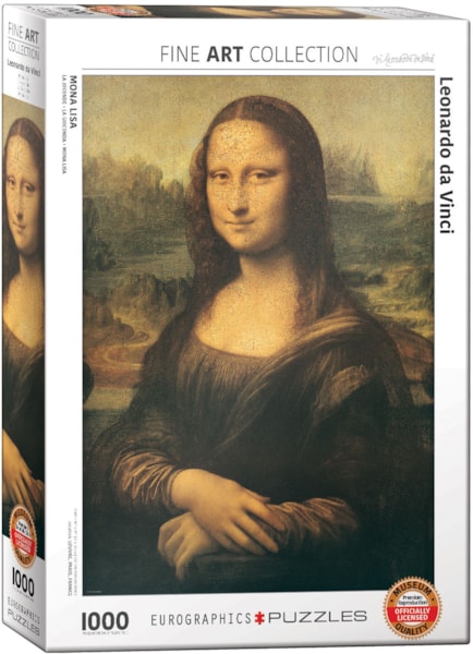 Eurographics - Mona Lisa by Leonardo Da Vinci 1000 pcs.