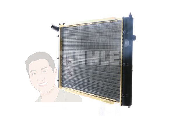 หม้อน้ำ VW ตู้ T3 2.1 ปี93 ยี่ห้อ (MAHLE)