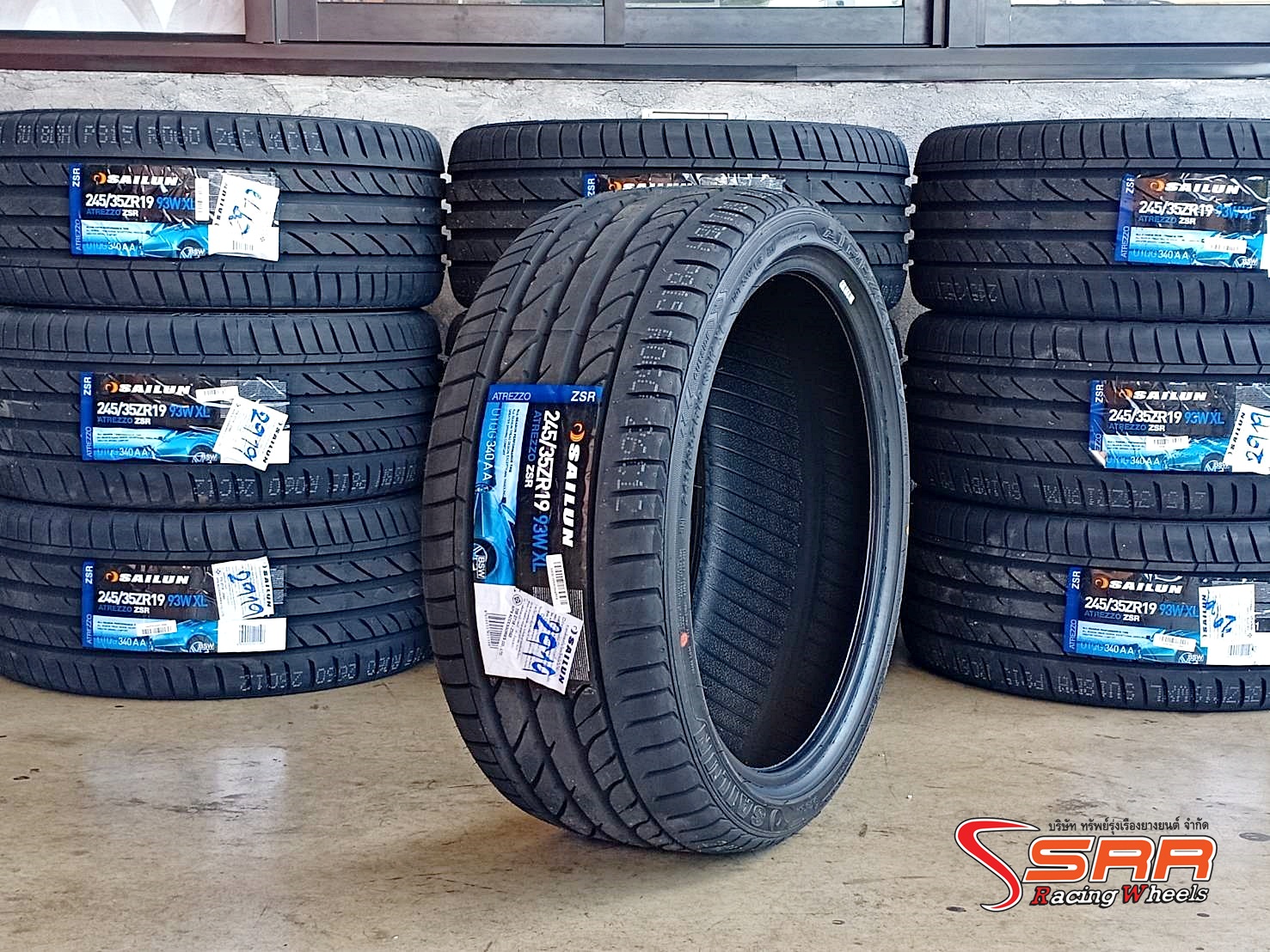 SAILUN ATREZZO ZSR 245/35ZR19 ยางใหม่ปี19 เส้นละ 3,500 บาท