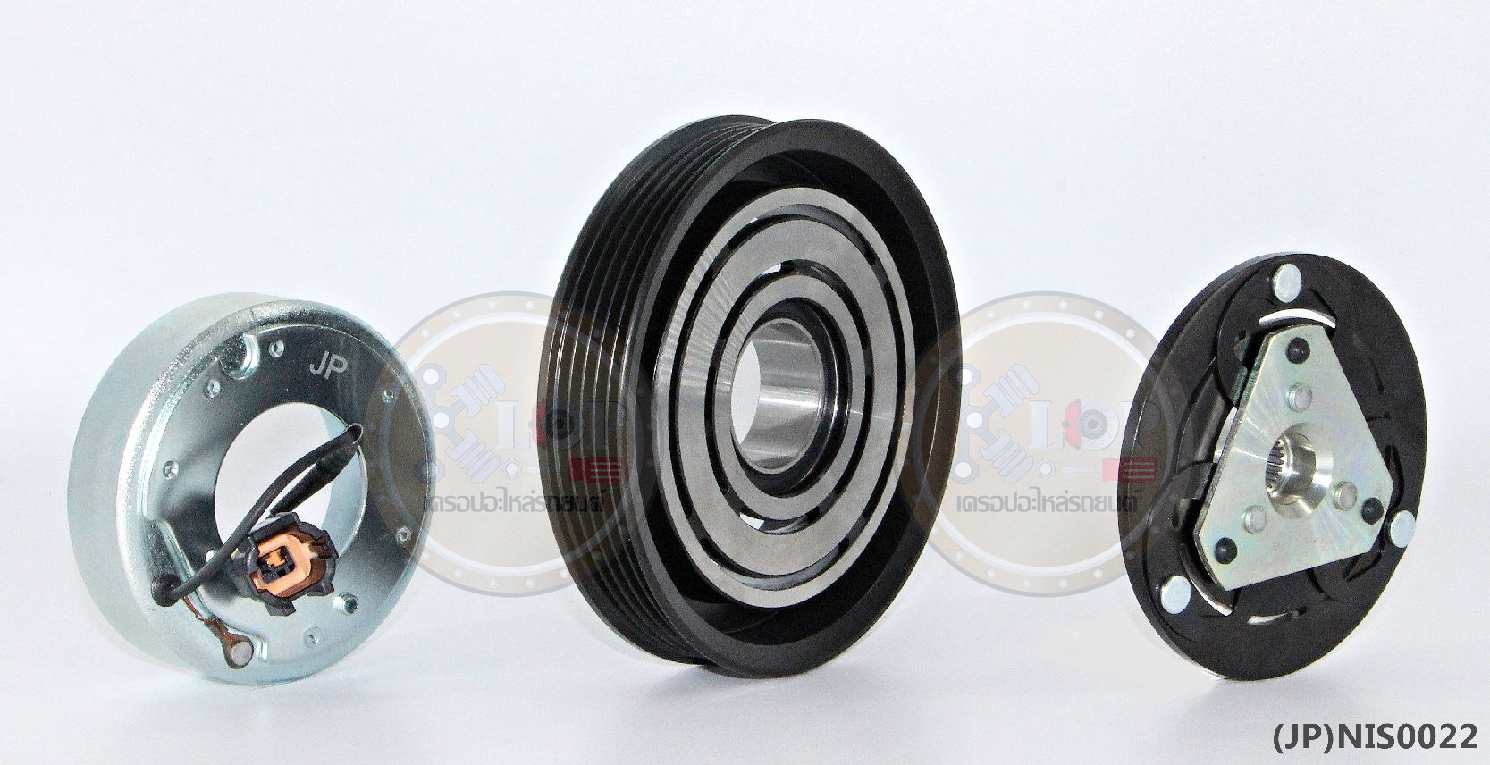 (JP)NIS0022-JP ชุดหน้าคลัทช์(Vinn) NISSAN CUBE (ญี่ปุ่น) 124mm. 5PK 12V.