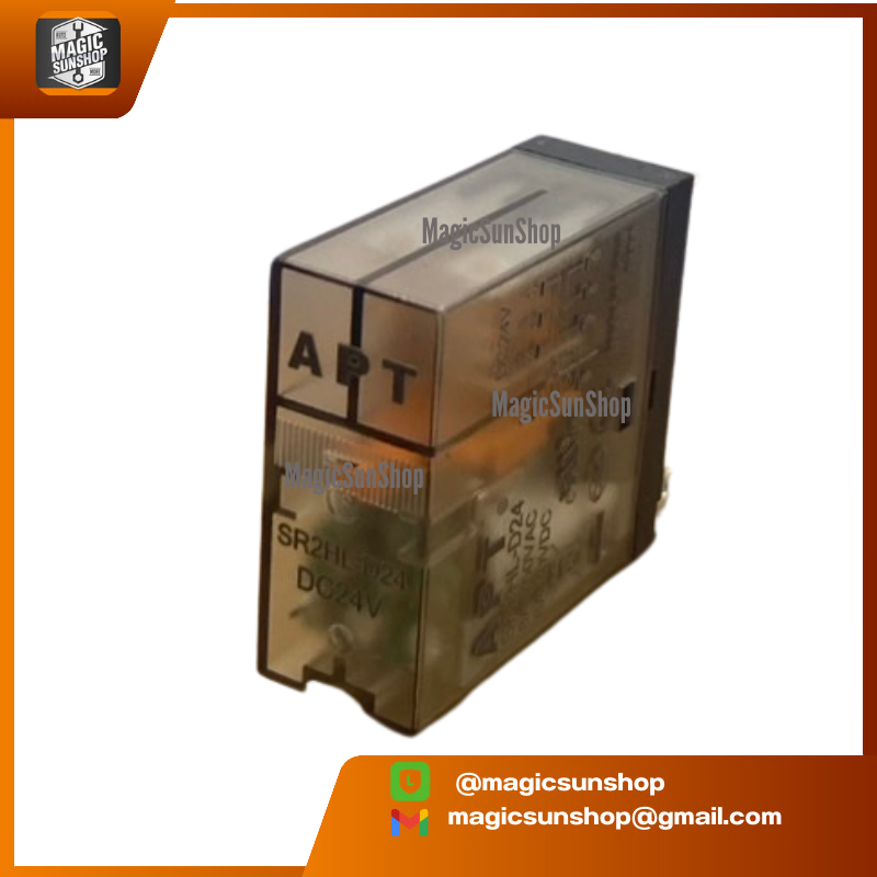 903318 APT รีเลย์ 8 ขา SR2HL-D24 8A DC24V 250VAC