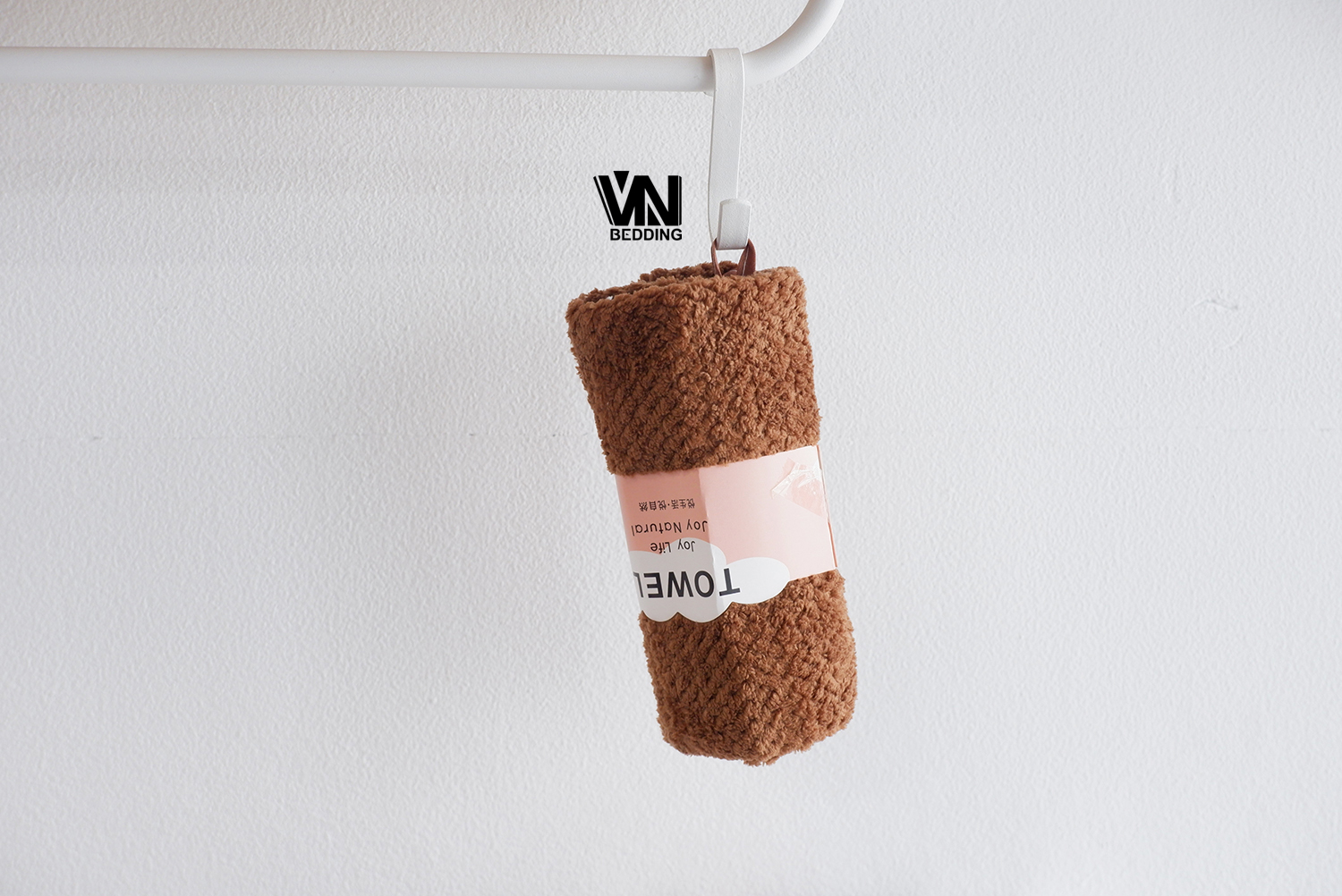 ผ้าเช็ดผมขนแกะรังผึ้ง 1 โหล