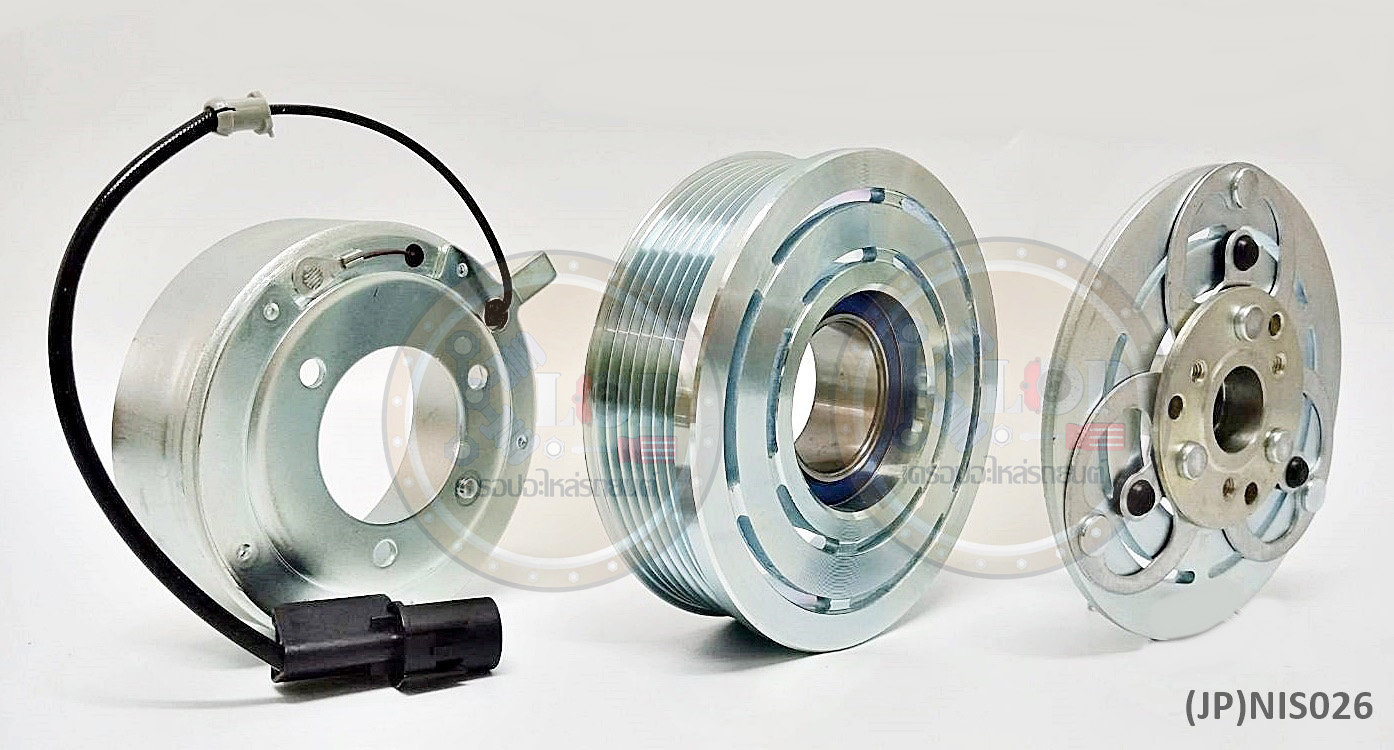 (JP)NIS026 ชุดหน้าคลัทช์(Vinn) NISSAN URVAN E26 115mm. 7PK 12V.(รถตู้)