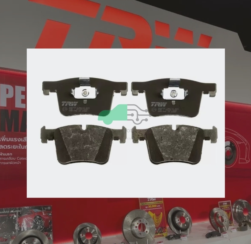GDB1942 ผ้าเบรกหน้าแท้ TRW (COTEC) : BMW F30 320i, 320d 2.0L (ระบบสตารท์ด่วน)/ F32, F33, F82 425d xDrive 2.0L, 3.0L/ X3 F25