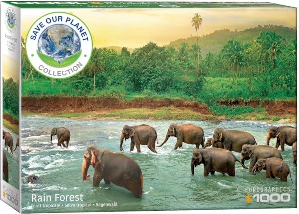 Eurographics - Save Our Planet : Rain Forest (Non-Pattern) 1000 pcs.