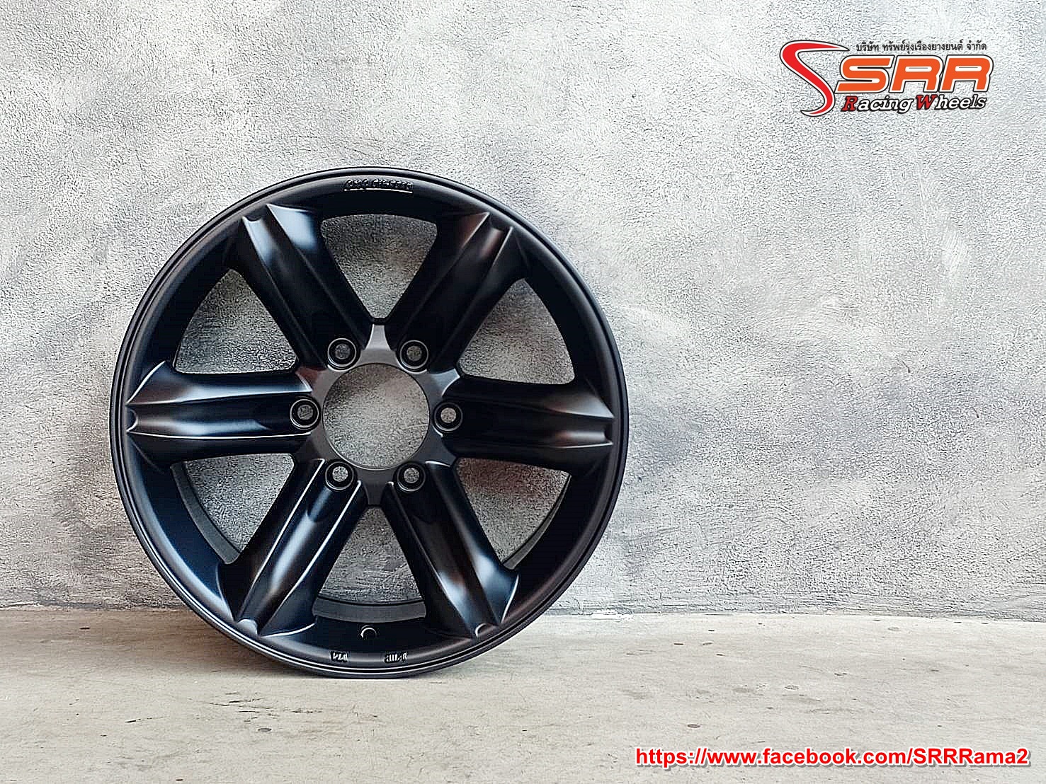 ล้อเล็บเหยี่ยว PARODI RHINO ขอบ17 6H139.7 ET0 สีดำด้าน ราคาพิเศษ