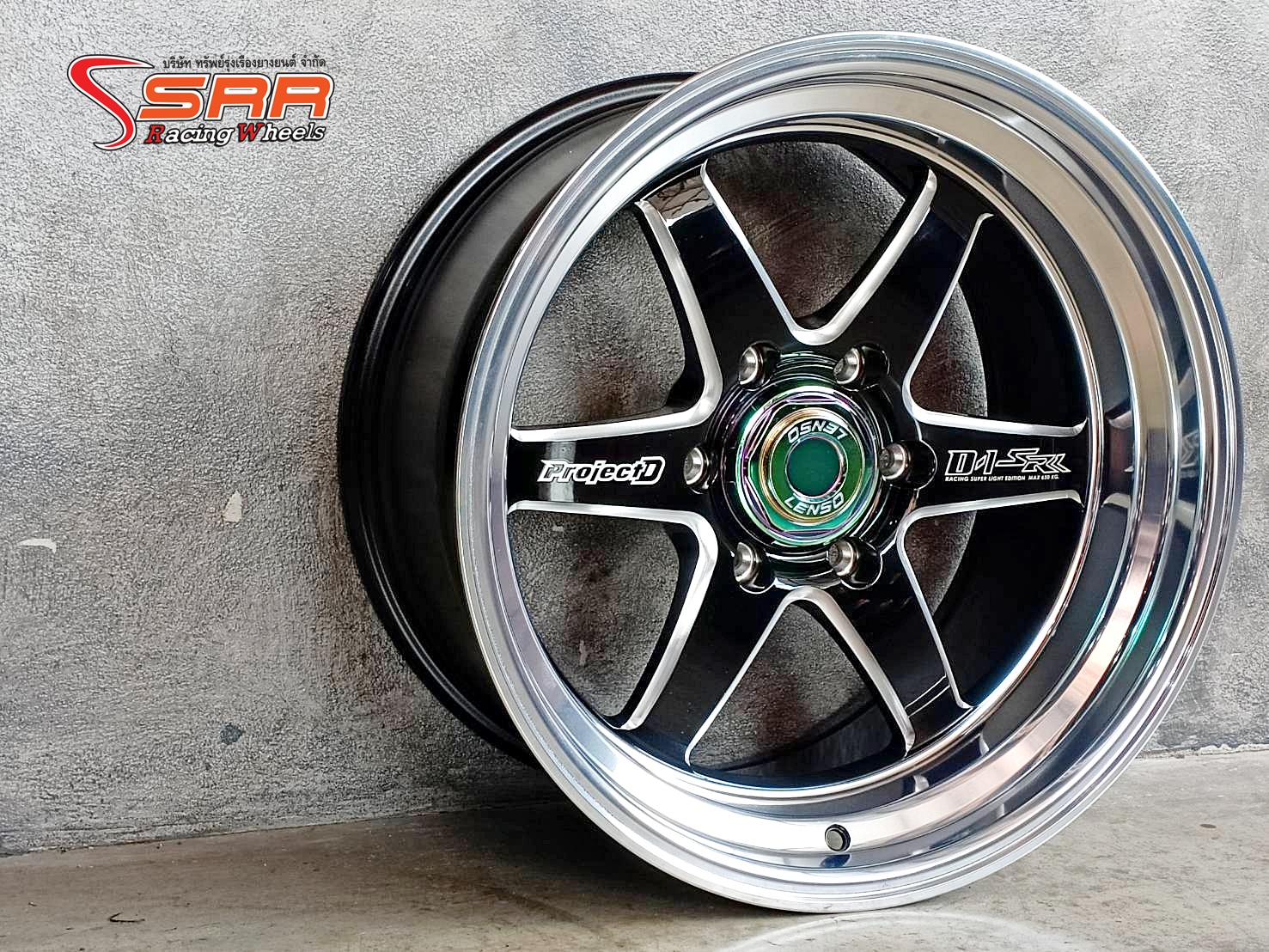 LENSO SPEC-R 18x9.5 6x139.7 ET+05 BKWMA