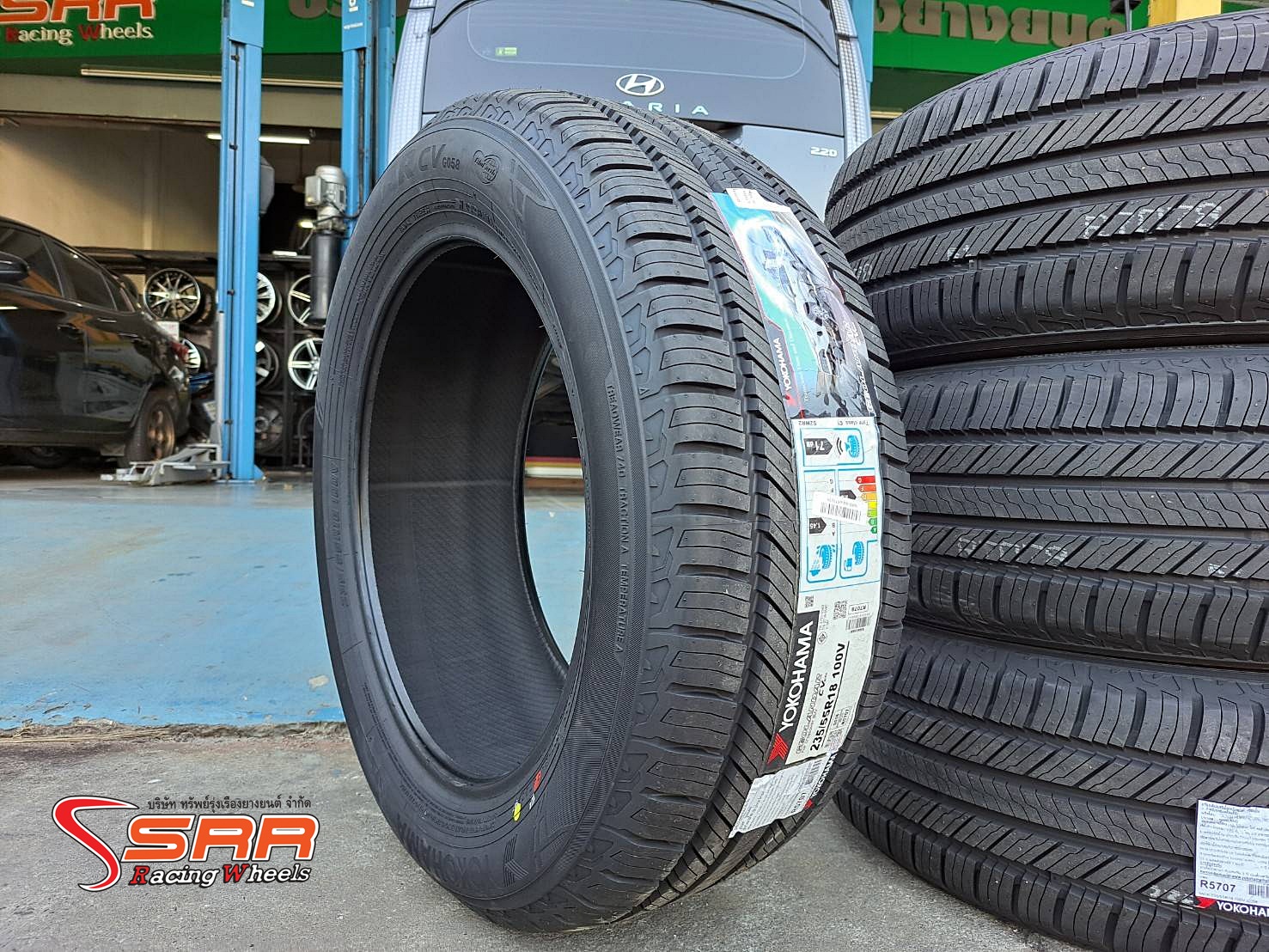 YOKOHAMA GEOLANDAR CV G058 235/55R18 ยางปี23 ราคาพิเศษ