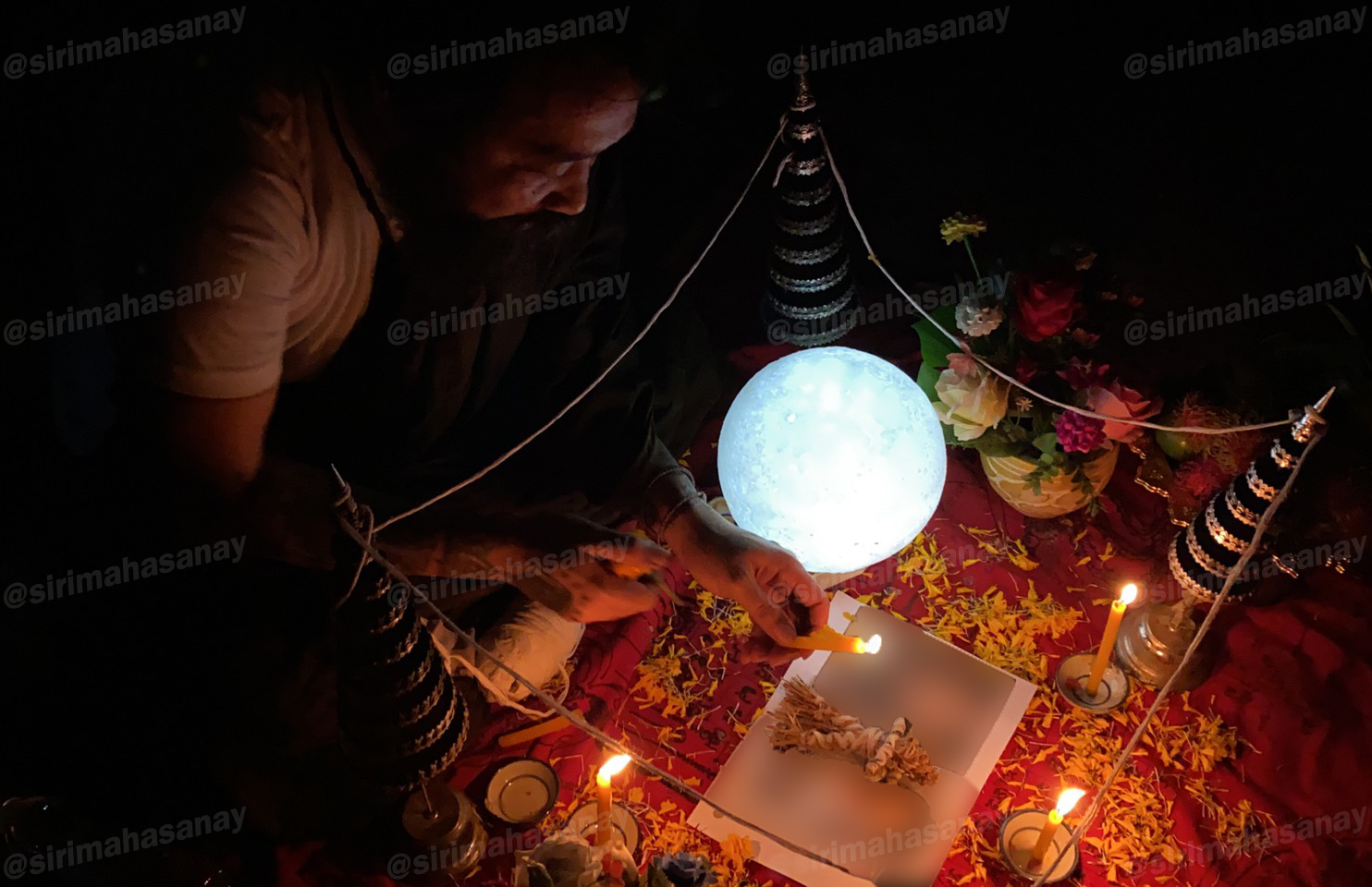 พิธีมนต์เสน่ห์จันทร์ อาจารย์เดี่ยว สุทธิกาโร สำนักสักยันต์เข็มเสน่ห์บูรพา