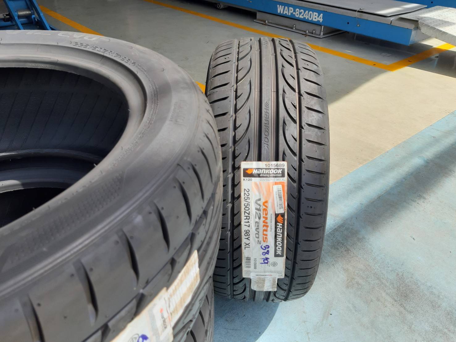 HANKOOK VENTUS V12 EVO2 225/50ZR17 ยางใหม่ ราคาพิเศษ ที่SRR