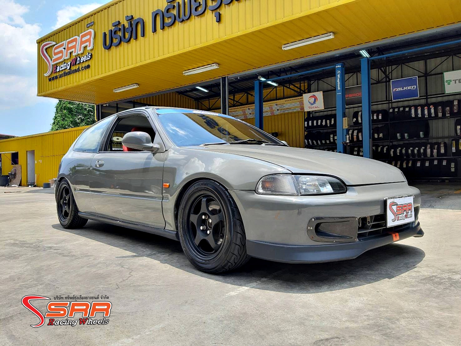 SPOON ROTA FF ขอบ15 4H100 ET35 FLAT BLACK ราคาพิเศษ