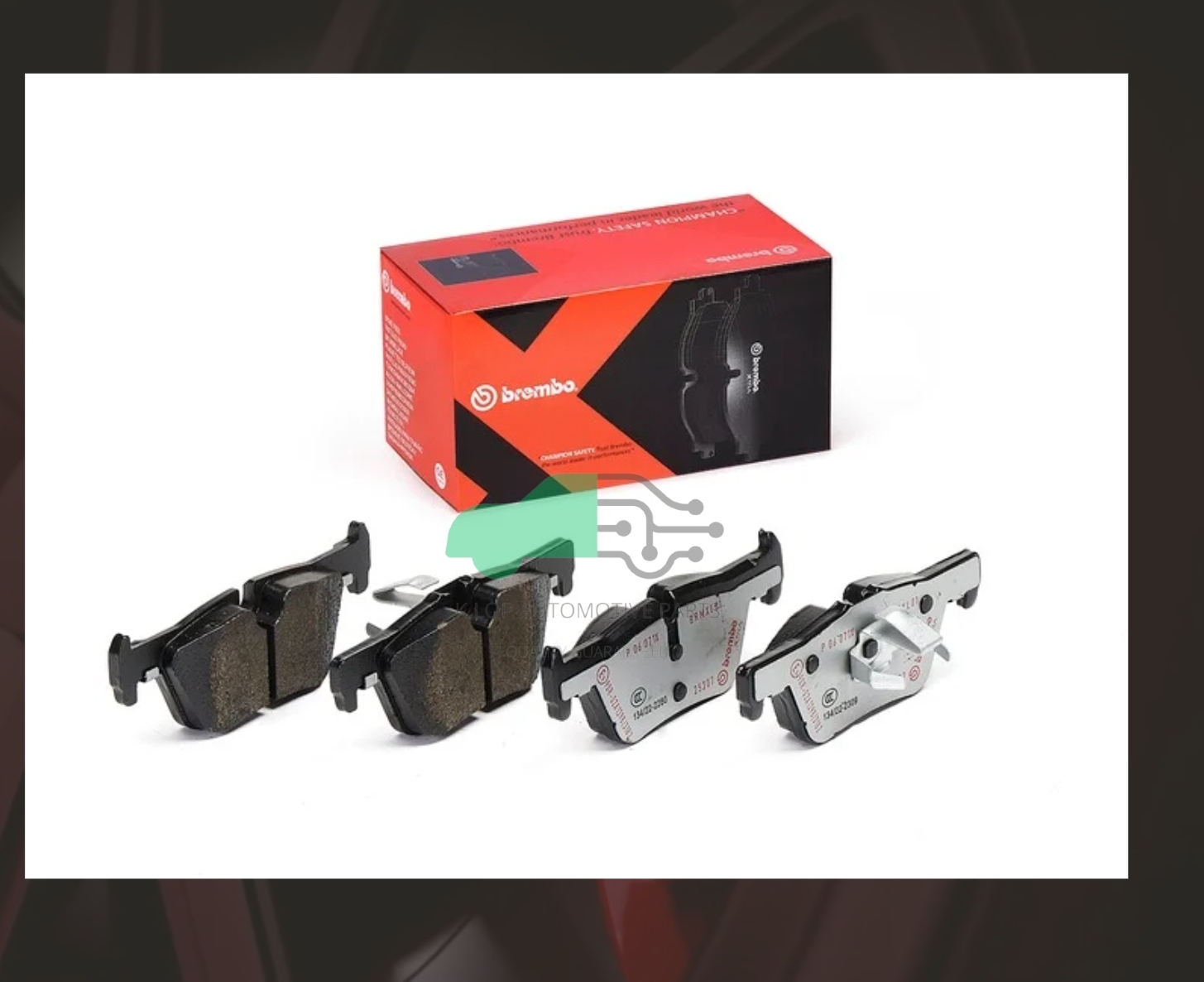 P06 071X ผ้าเบรกหลัง (แท้ BREMBO รุ่น Xtra) BMW 1 F20 F21, 2 F22 2011-/3 F30 (320i 320d), 3 GT F34 (320d), 4 F32 (420i)