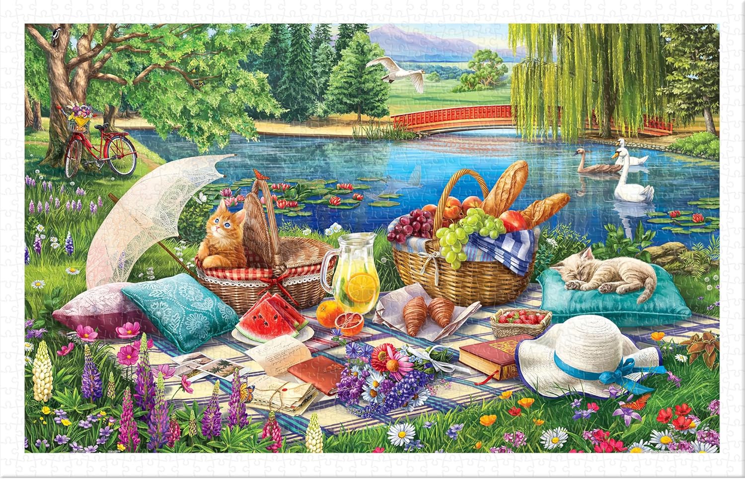 Pintoo - Kitten Picnic 1000 pcs.