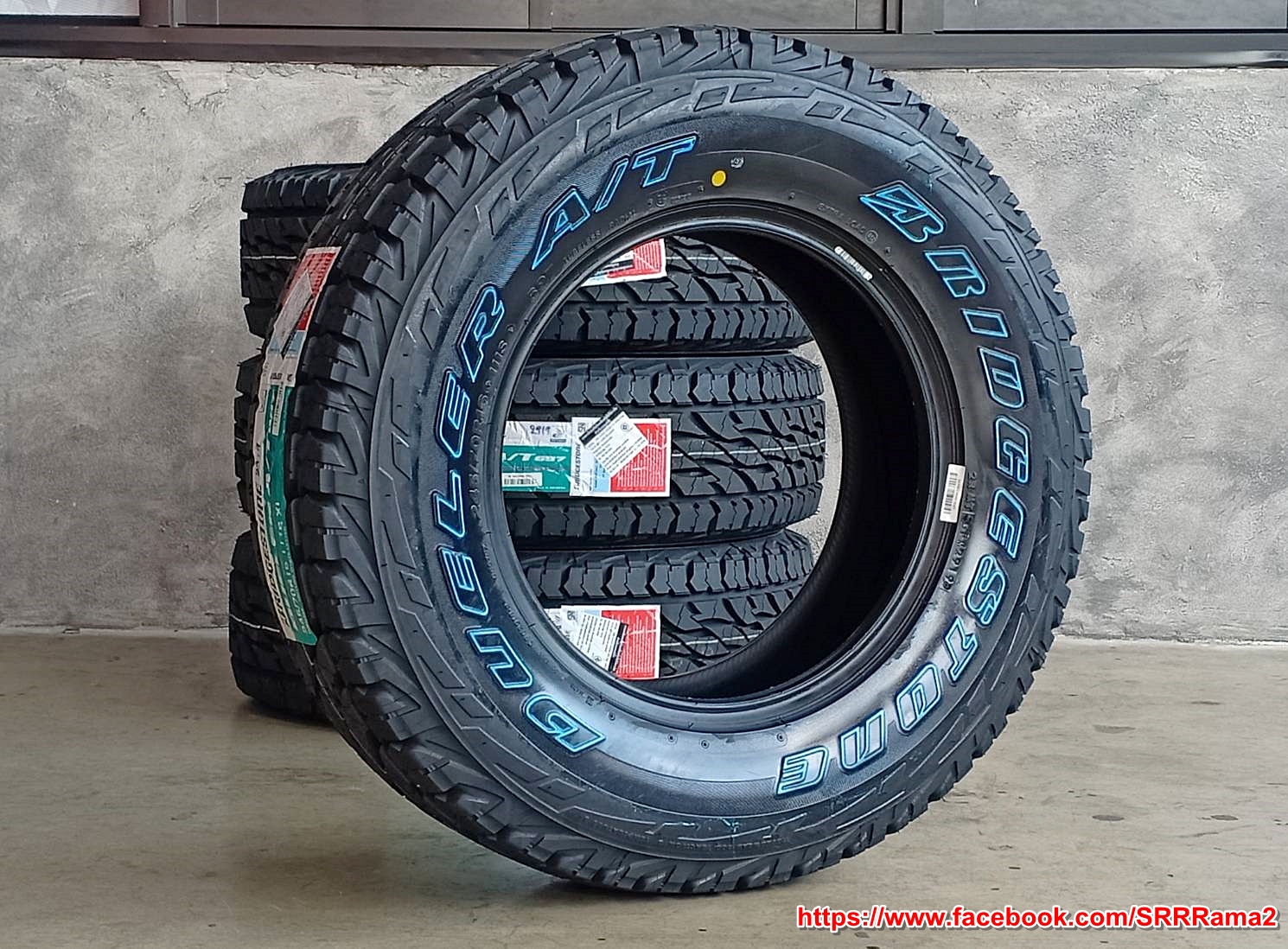 BRIDGESTONE DUELER A/T 697 245/70R16 ยางใหม่ปี19 เส้นละ 5,500 บาท