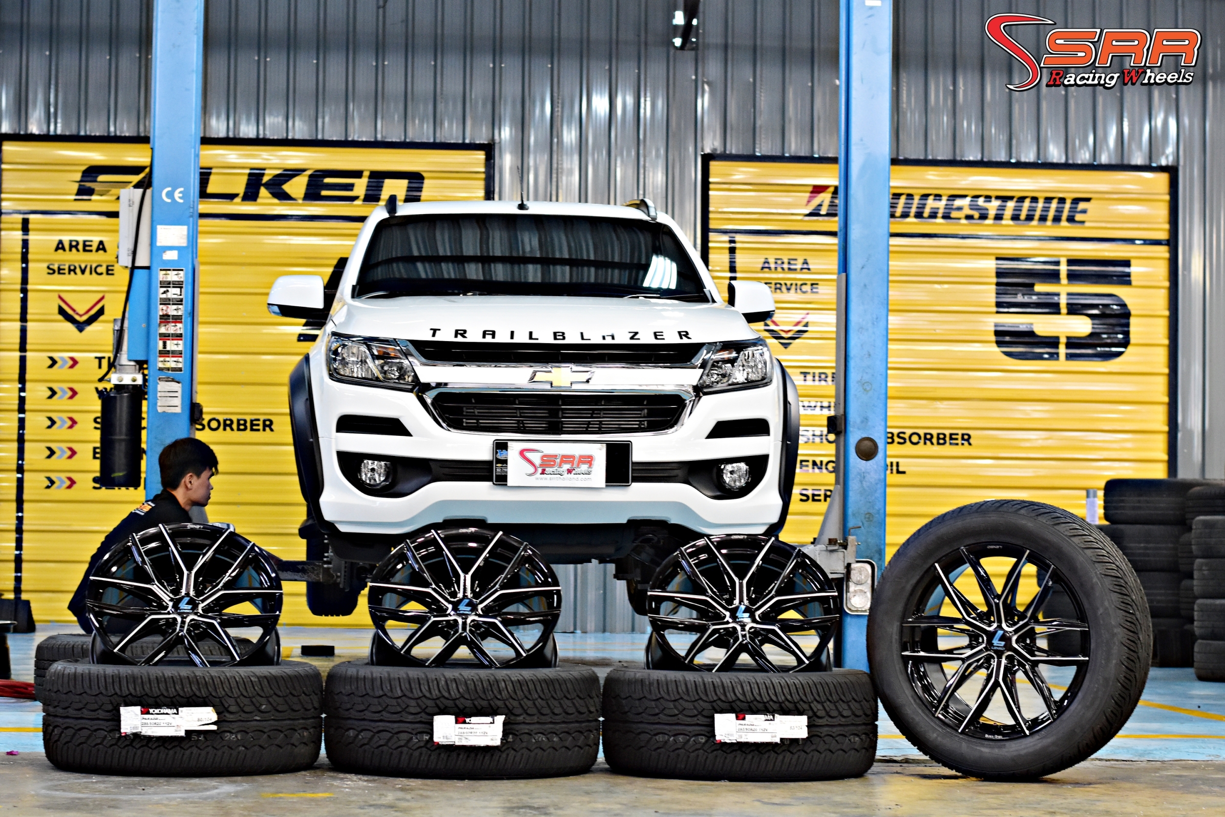 BLACK ANGEL V.9 ขอบ20 ET20 6x139.7 BKWA