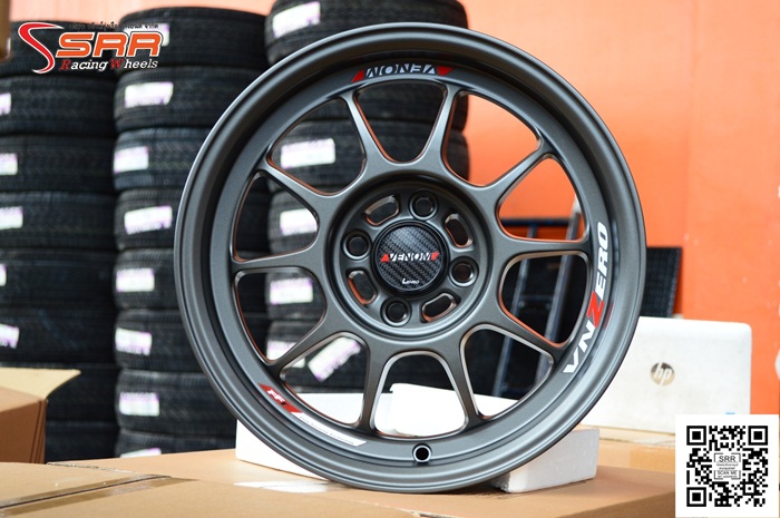 VENOM-ZERO ขอบ15 4x100 ET38 DARK GRAY ราคาพิเศษ