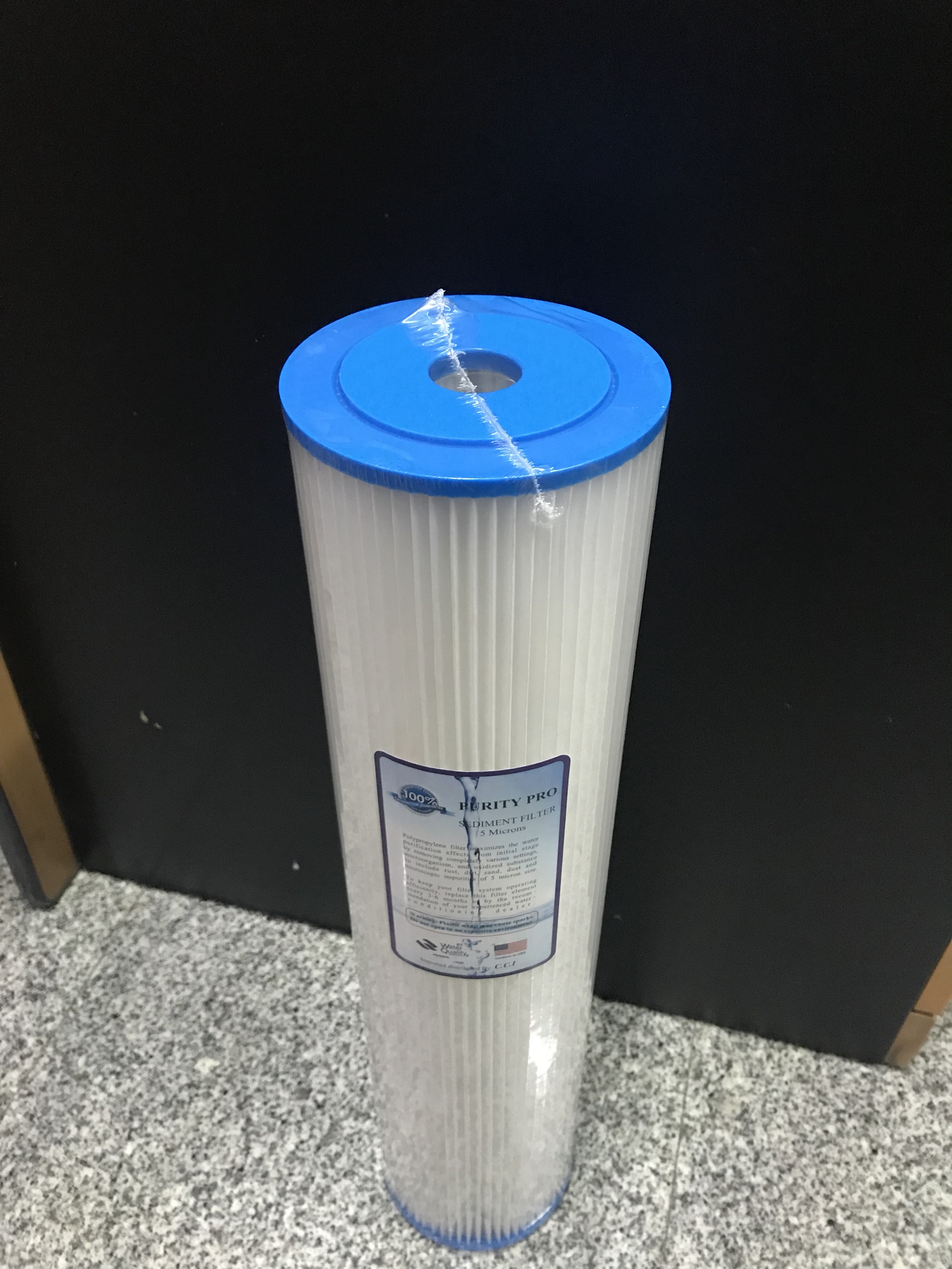 ไส้กรองจีบ PP Big Blue ขนาด 20"x4.5" ชิ้น/ลัง