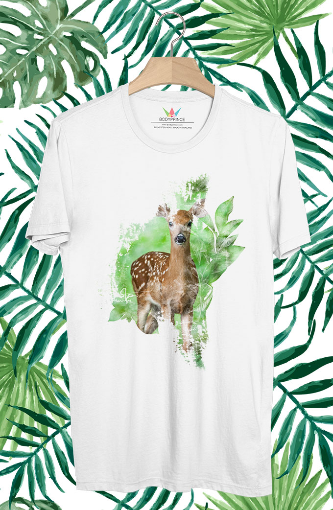 BP75 เสื้อยืด ส่องไพร #8