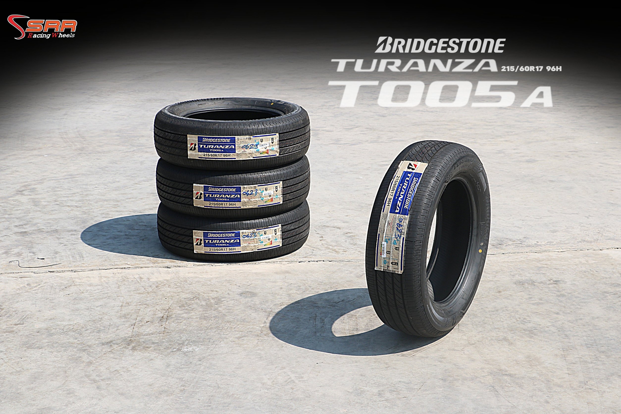 BRIDGESTONE TURANZA T005A 215/60R17 ยางใหม่ ลดราคาพิเศษ