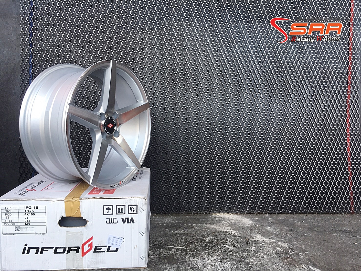 ล้อแม็กซ์ INFORGED IFG-15 ขอบ17 4x100 MS