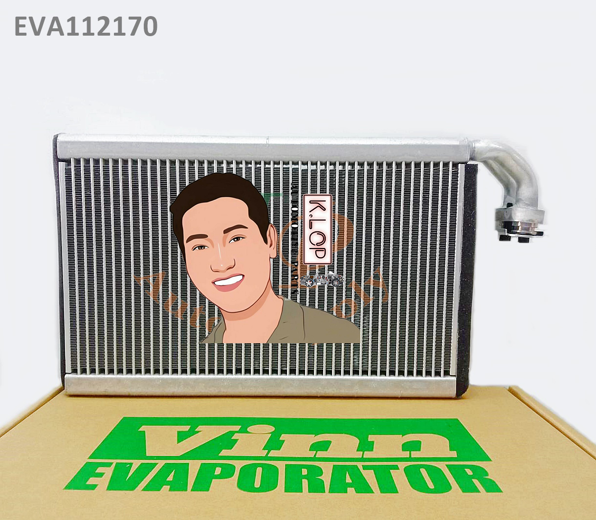 EVA112170 คอยล์เย็น(Vinn) CHENG GONG (Parallel)