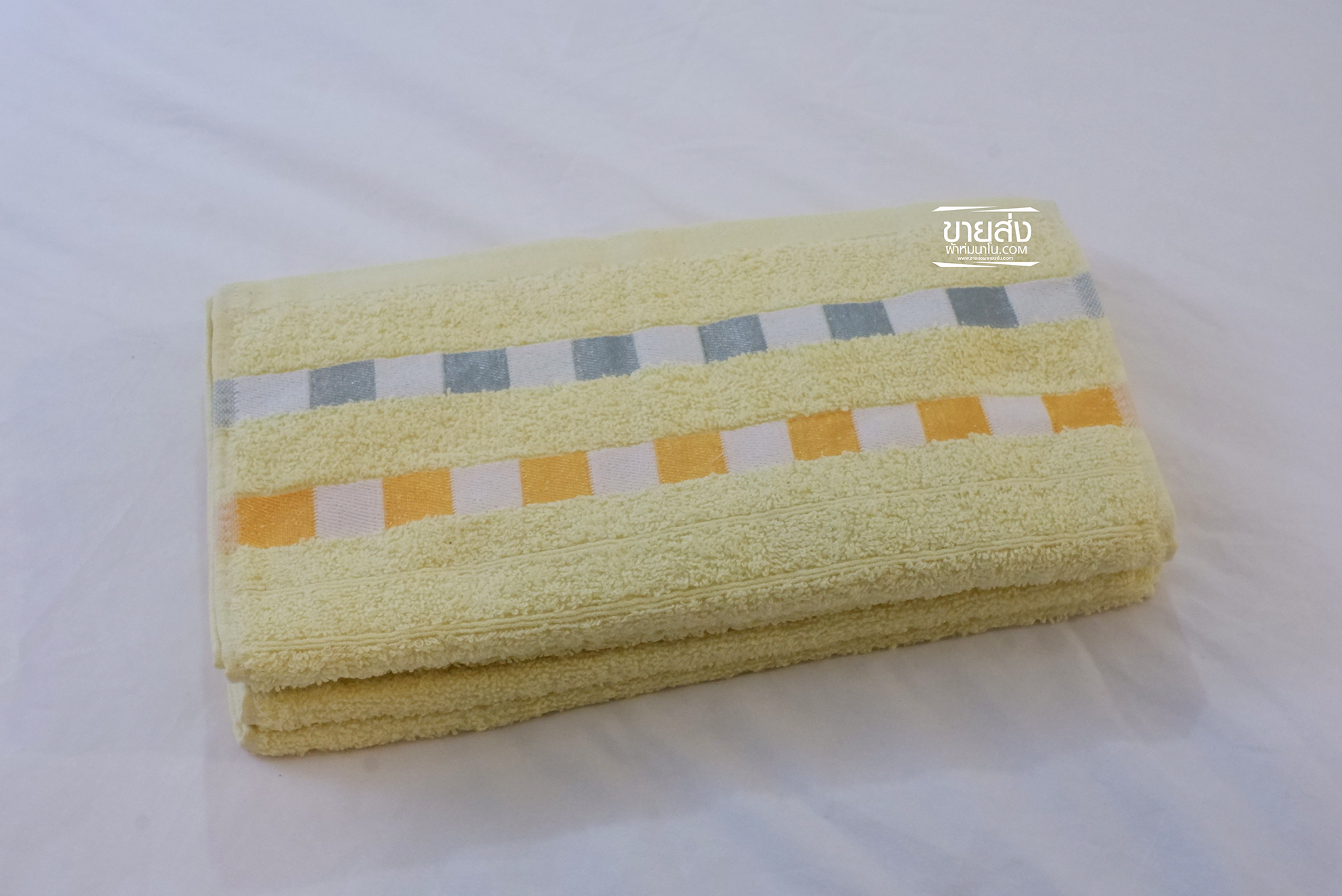 ผ้าเช็ดผม COTTON ขนาด30*70cm 1 โหล