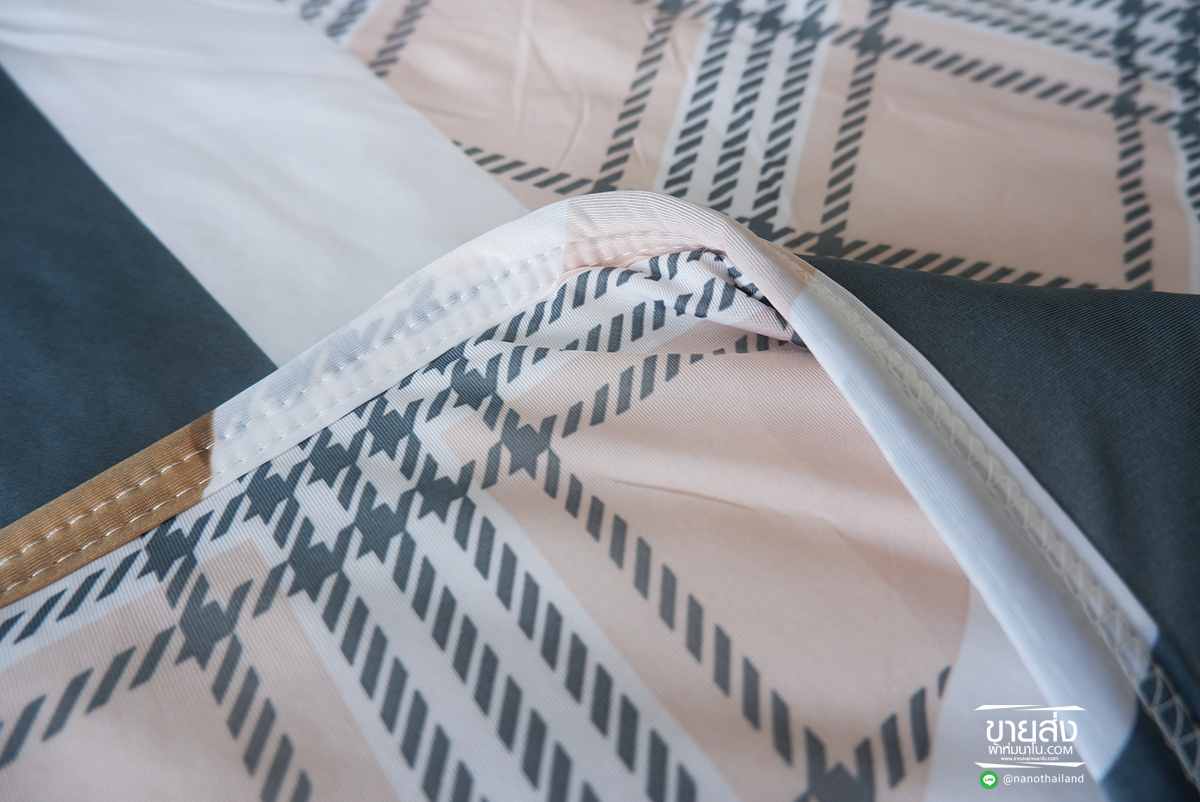 ผ้านวมใยไหมน้ำแร่ 7 ฟุต (คละลาย 12 ผืน)