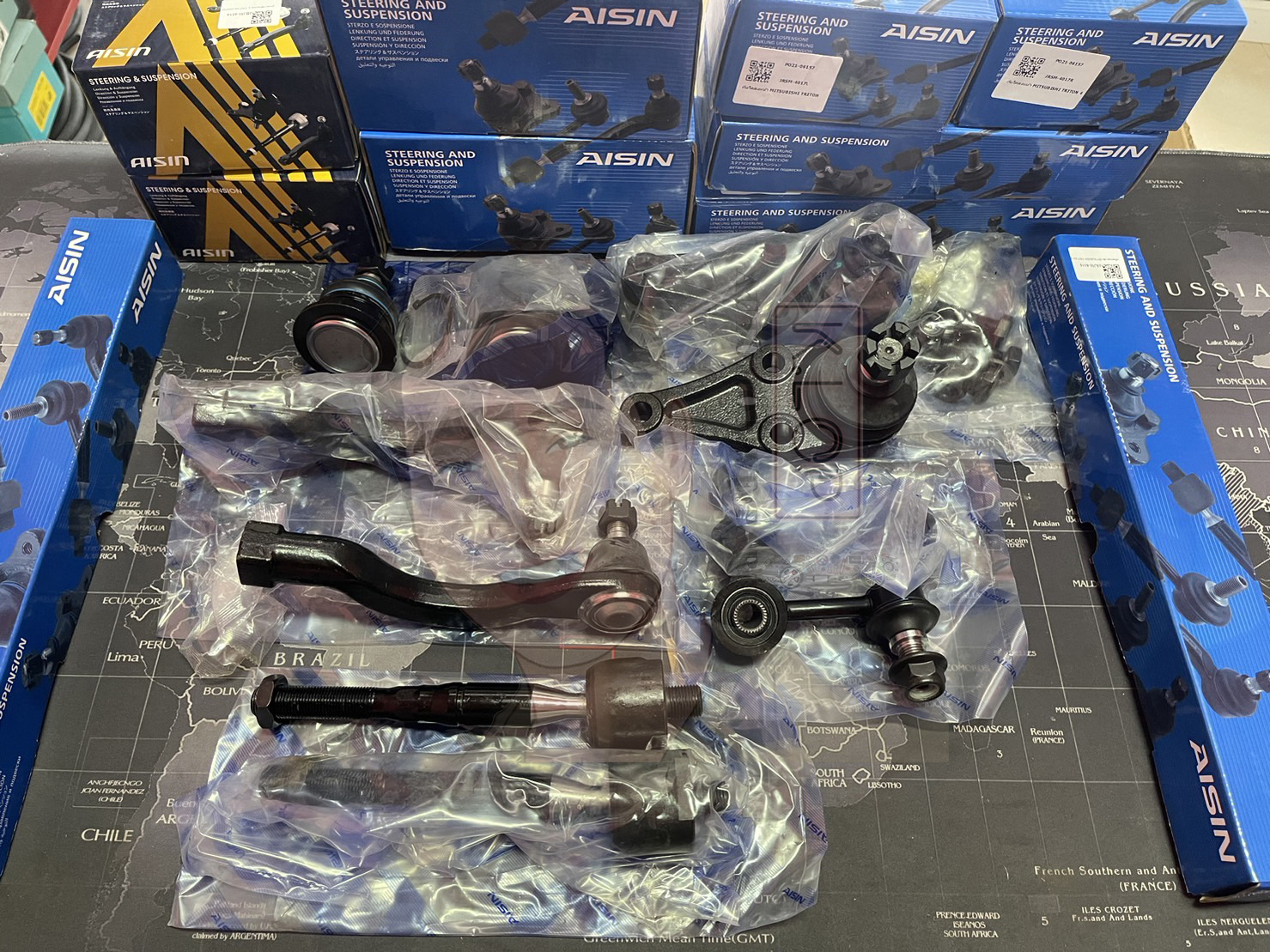 ชุดลูกหมาก(AISIN) MITSUBISHI TRITON 4WD 2014-2019, TRITION PLUS 2014-2019, PAJERO SPORT 2015~