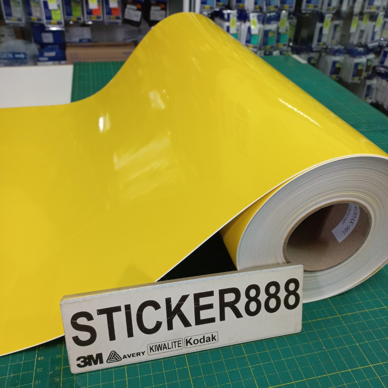 สติ๊กเกอร์โกดัก สีเหลือง 901 ขนาด 53 cm x 50 M KODAK Photo Sticker