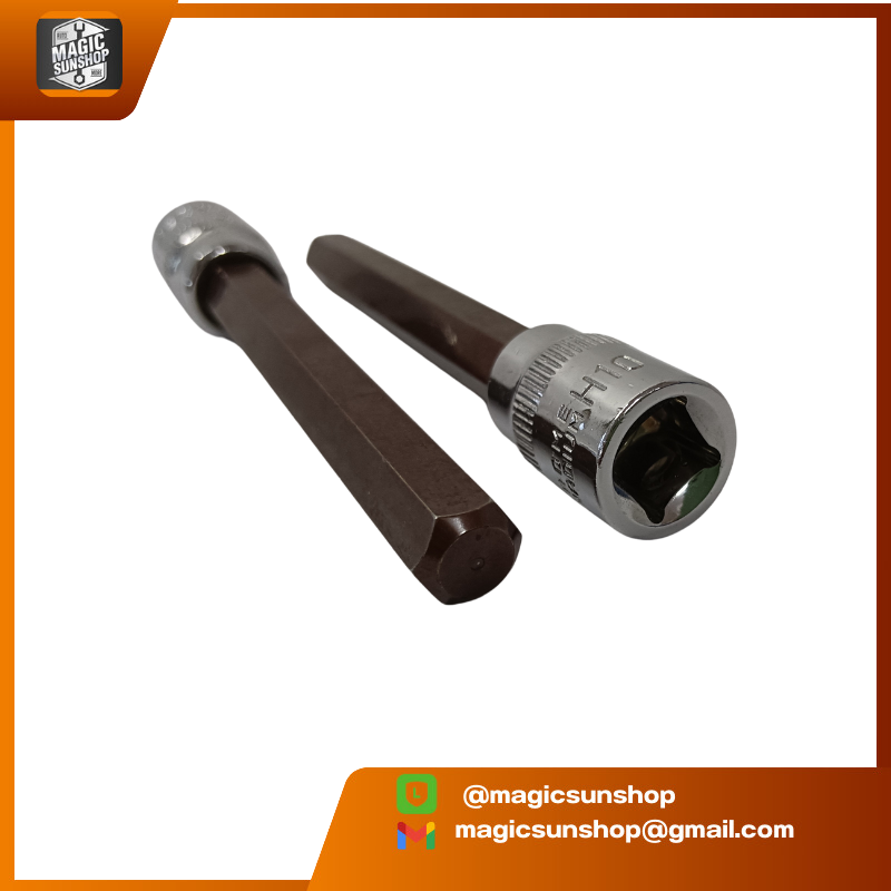 Inner hexagonal socket head 3/8" 10MM x 110 MM
