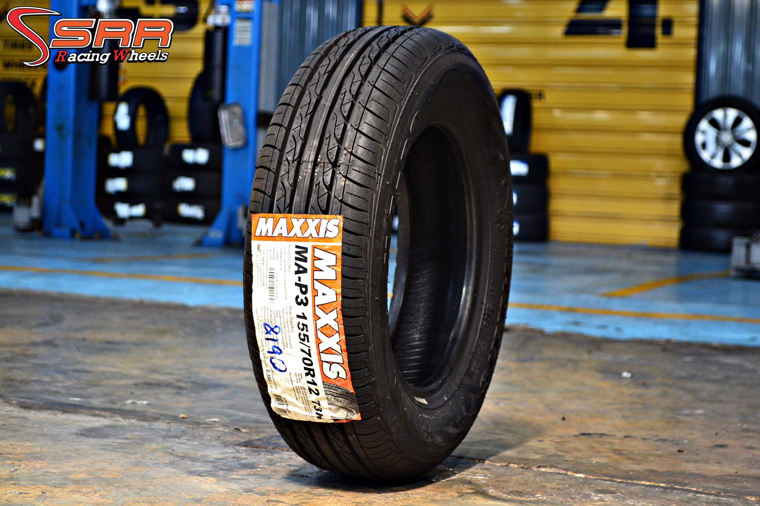 MAXXIS MA-P3 155/70R12 ยางไซส์เล็ก เส้นละ 1,150 บาท