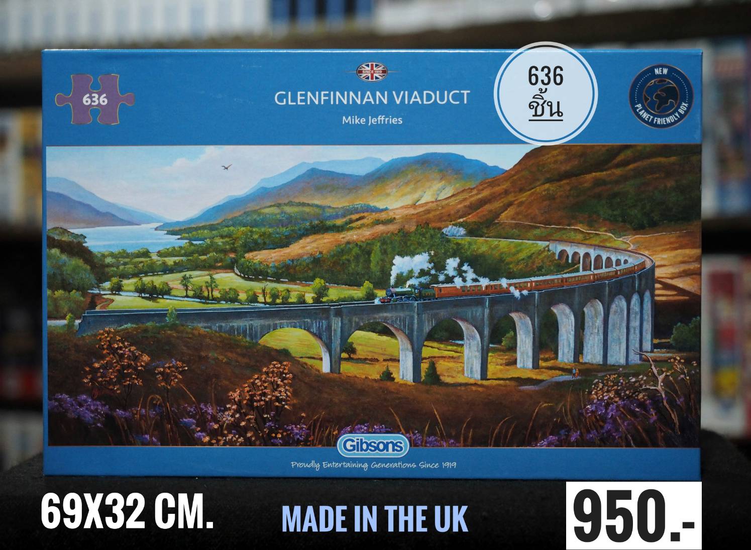 Gibsons - Glenfinnan Viaduct by Mike Jeffries (Panoramic) 636 pcs.